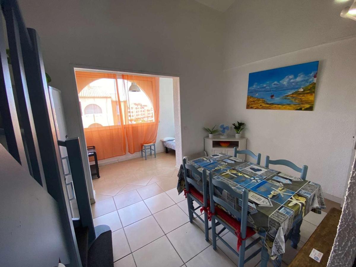 Appartement T2 Mezzanine A 5 Min De La Plage - 5 Couchages, Parking, Port Leucate - Fr-1-81-546 Exteriör bild